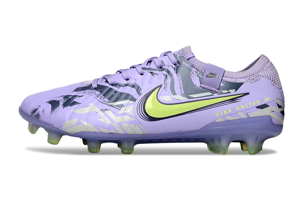 Chuteira Nike Tiempo Legend 10 Elite FG - Roxo "United Pack"