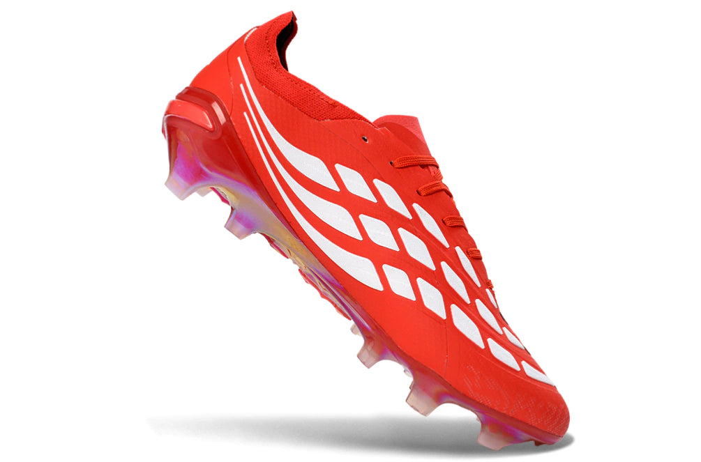 Chuteira Adidas Predator Elite 26 Campo FG - Vermelho