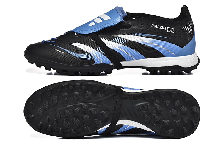 Chuteira Adidas Predator Tongue Elite 25 Society - Preto/Azul