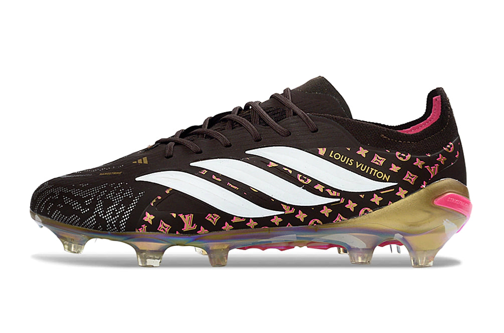 Chuteira Adidas Predator Elite 26 Campo FG - Marrom
