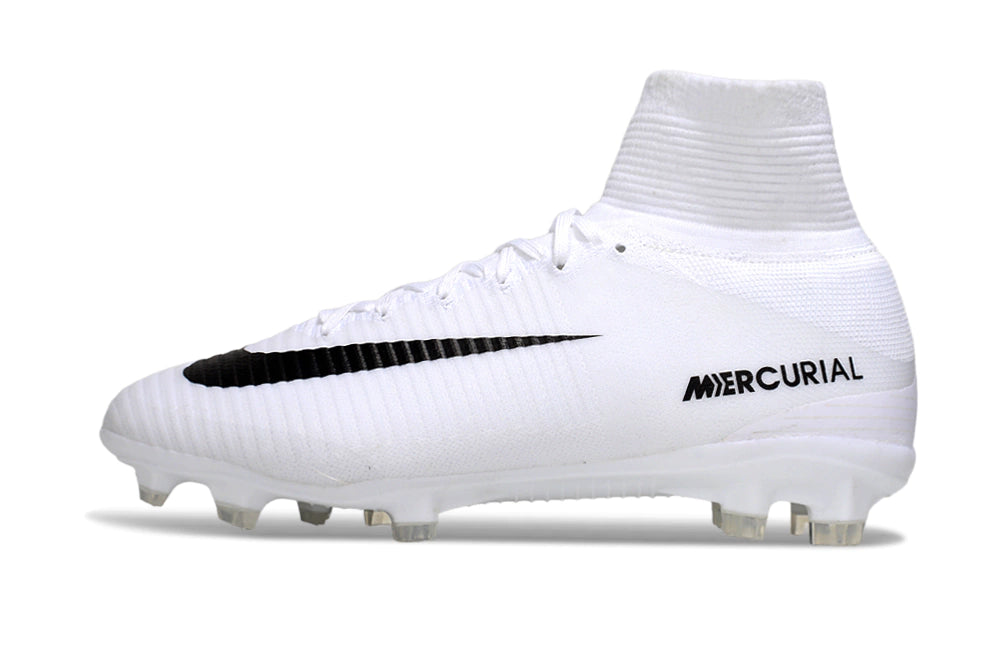 Chuteira Nike Mercurial Superfly 5 Elite Campo - Branco