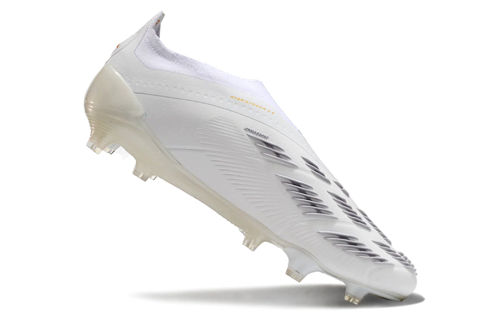Chuteira Adidas Predstrike Elite Laceless Campo - Branco/Verde