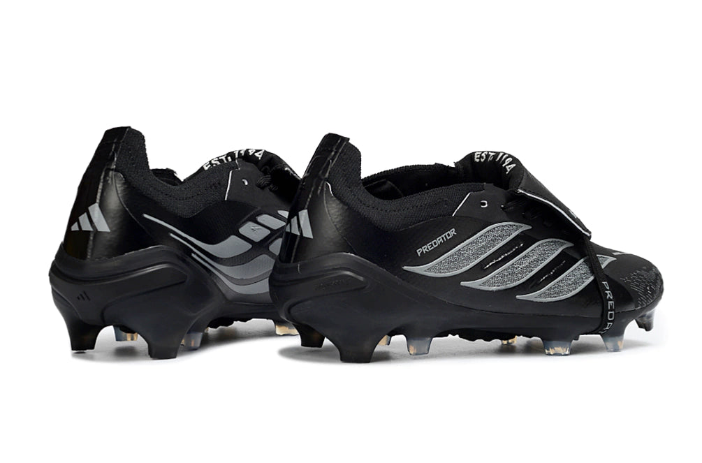 Chuteira Adidas Predator Tongue 26 Elite FG - Preto