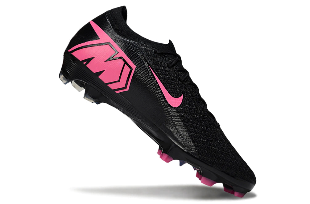 Chuteira Nike Air Zoom Mercurial Vapor 16 Elite FG - Preto/Rosa