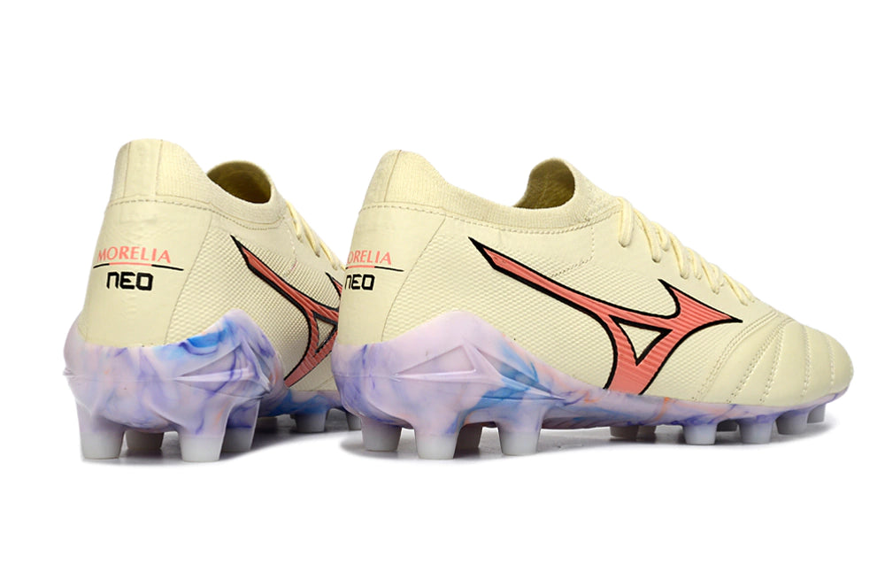 Chuteira Mizuno Morelia Neo 4 Campo - Branco