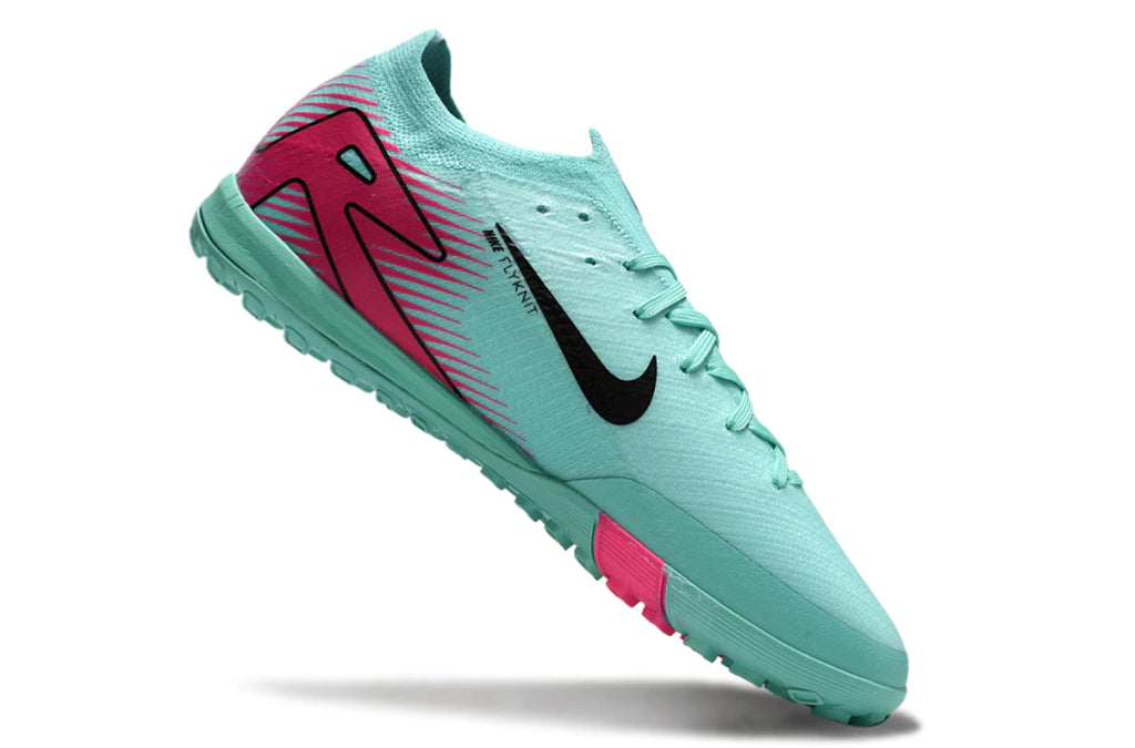 Chuteira Nike Mercurial Vapor 16 Elite Society - Azul/Rosa/Preto