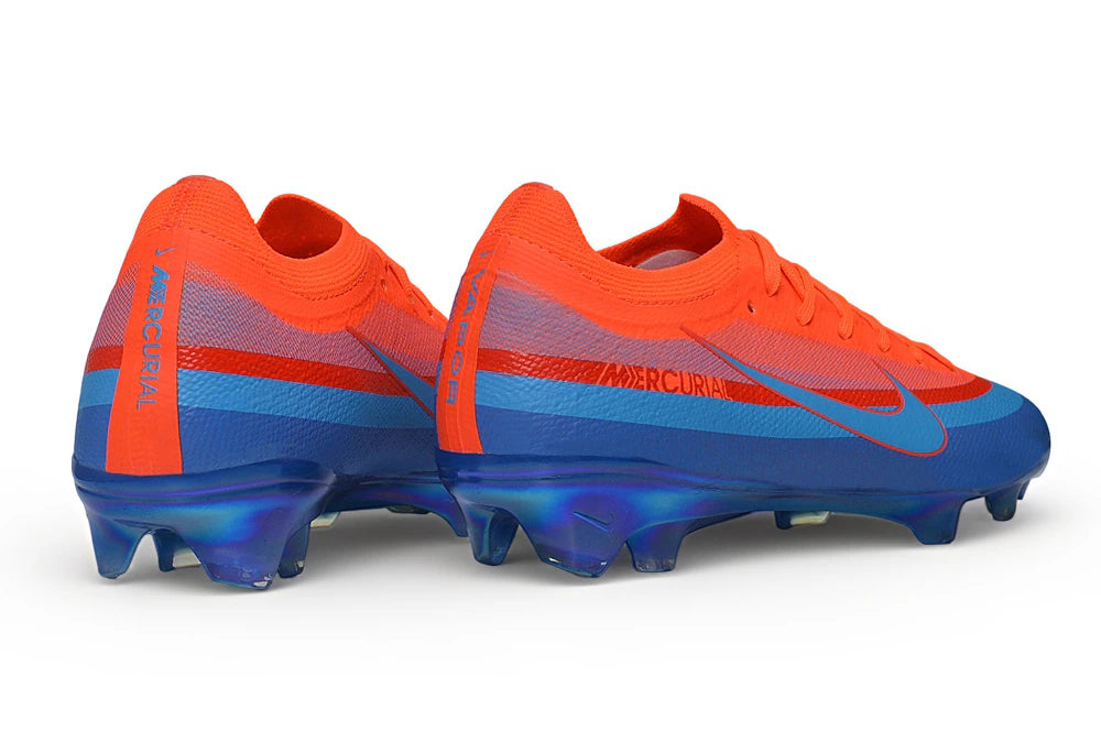 Chuteira Nike Mercurial Vapor 17 Elite FG - Laranja/Azul