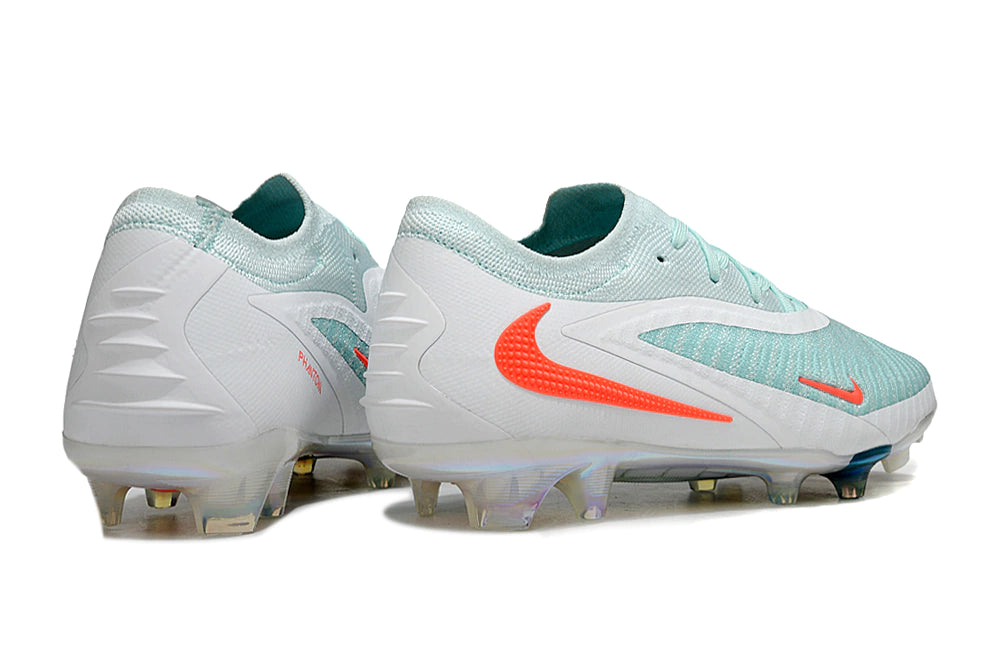 Chuteira Campo NIKE Phantom 6 Elite FG - Azul/Branco