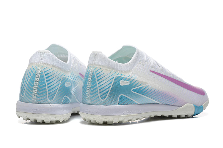 Chuteira Nike Mercurial Vapor 16 Elite Society - Branco/Azul/Roxo