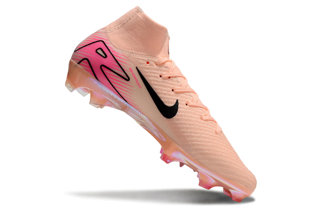 Chuteira Nike Air Zoom Mercurial Superfly 10 Elite Campo - Rose
