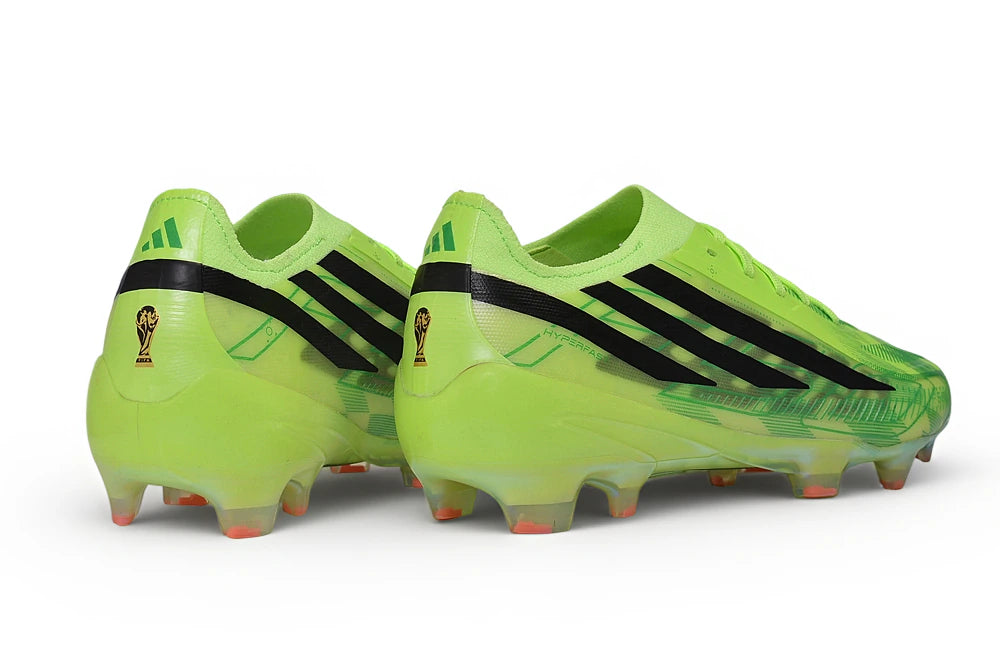Chuteira Adidas F50 Hyperfast Eltie FG - Verde