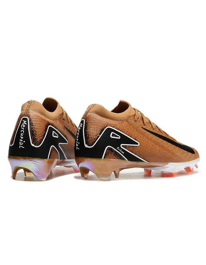 Chuteira Nike Air Zoom Mercurial Vapor 16 Elite FG - Marrom/Preto