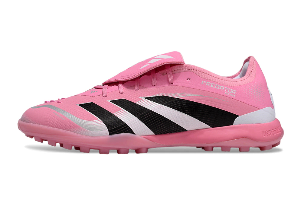 Chuteira Adidas Predator Tongue Elite 25 Society - Rosa