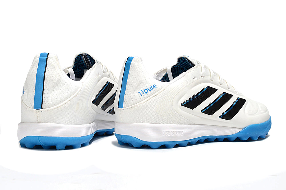 Chuteira Adidas Copa Pure 3 Society - Branco/Azul