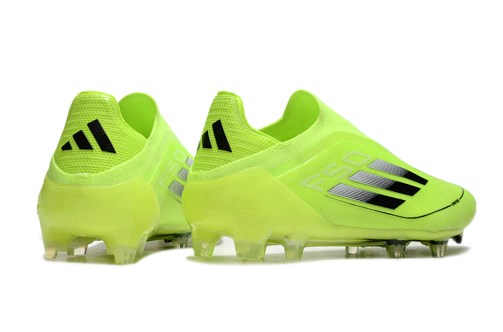 Chuteira Adidas F50 X Laceless Campo - Verde/Preto
