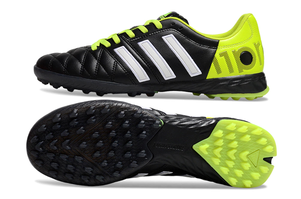 Chuteira Adidas Adipure 11 Pro Society TF - Preto/Verde