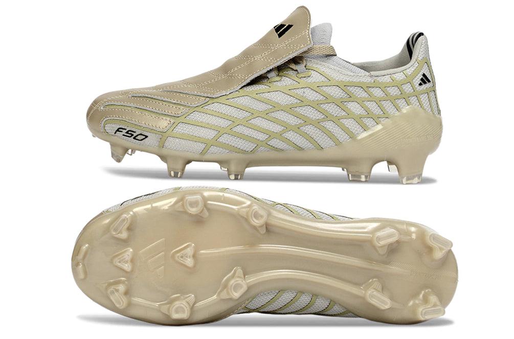 Chuteira Adidas F50 Spider FG - Dourado
