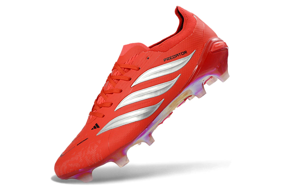 Chuteira Adidas Predator Elite 26 Campo FG - Vermelho