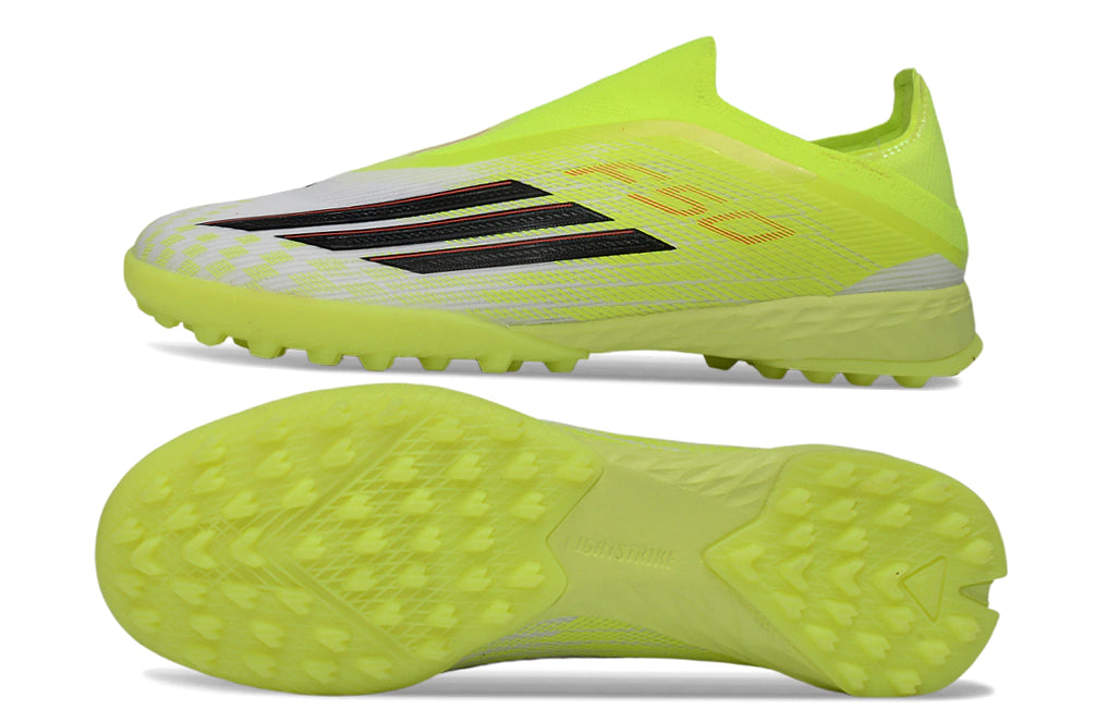 Chuteira Adidas F50 Pro Laceless Society - Verde