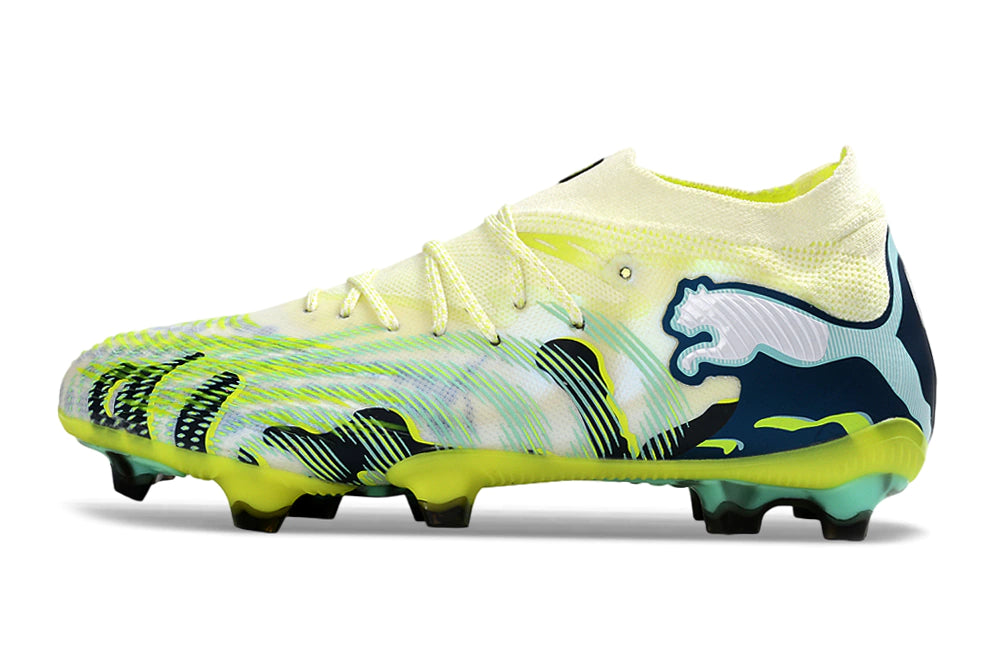 Chuteira Puma Future 8 Ultimate Low Campo FG - Verde