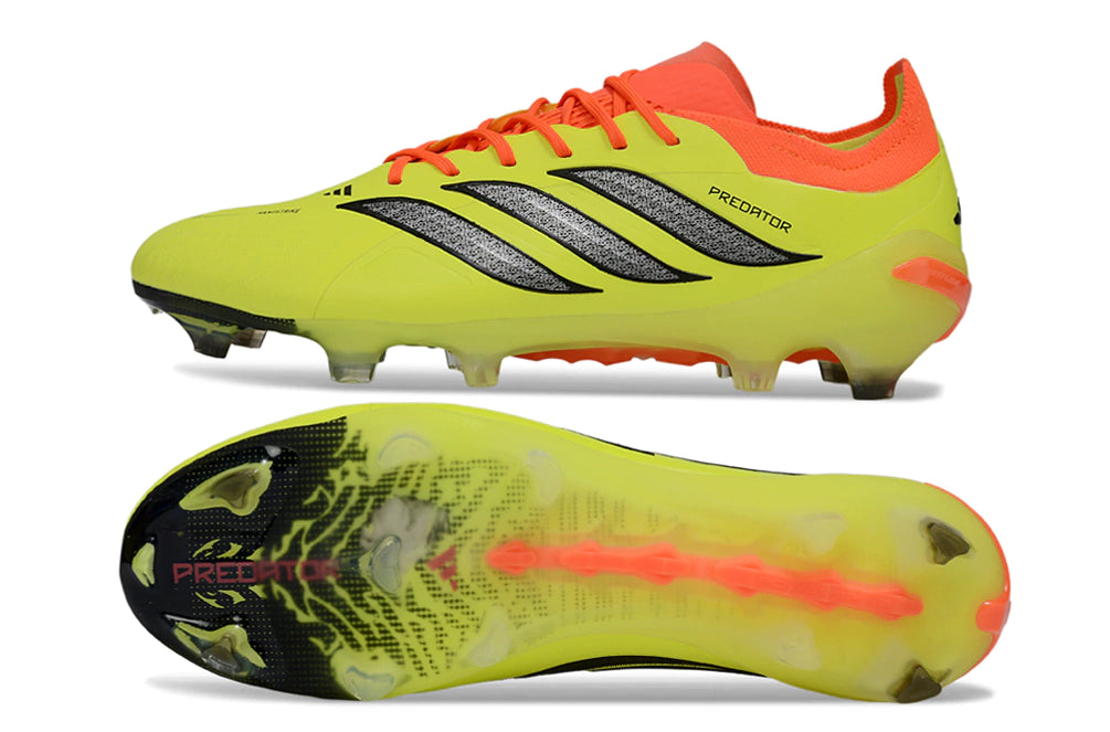 Chuteira Adidas Predator Elite 26 Campo FG - Amarelo