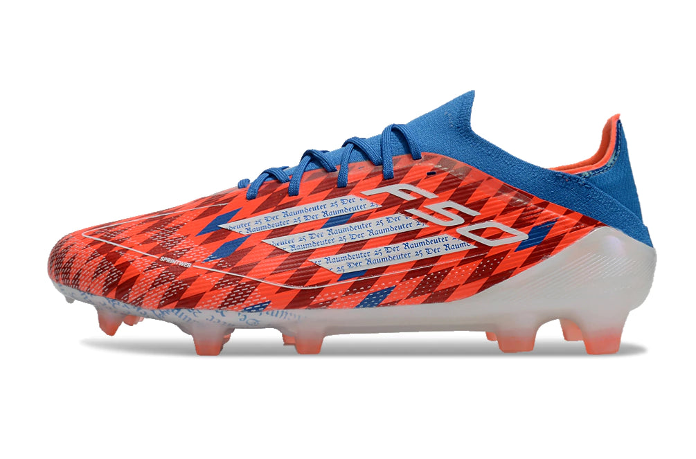 Chuteira Adidas F50 X Campo - Vermelho/Preto