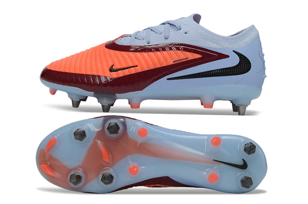 Chuteira Nike Phantom 6 Elite SG - Azul/Laranja
