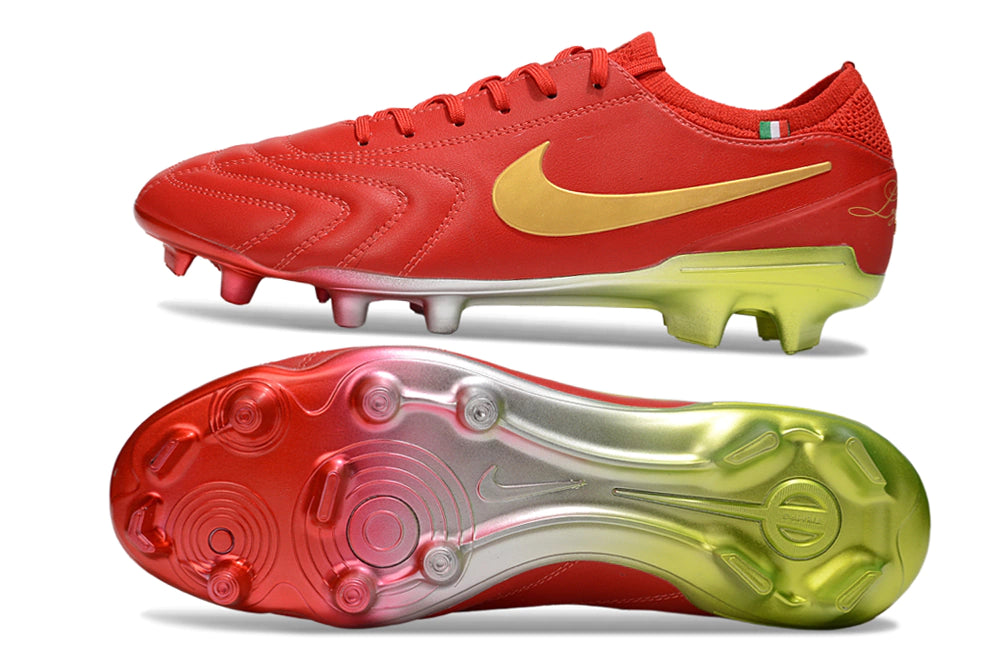 Chuteira Nike Tiempo Legend 10 Elite FG - Vermelho