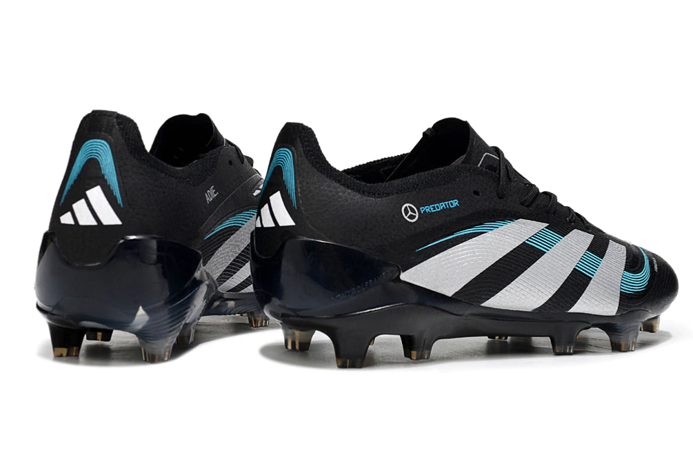Chuteira Adidas Predator Elite 25 Campo FG - Preto/Branco