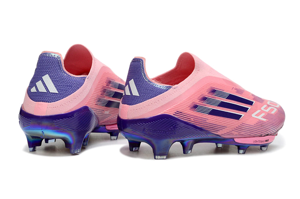 Chuteira Adidas F50+ Elite Campo - Rosa