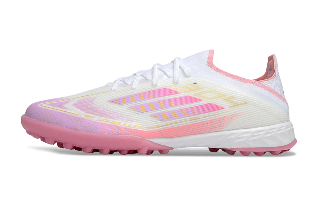 Chuteira Adidas X F50 Pro Society - Branco/Rosa