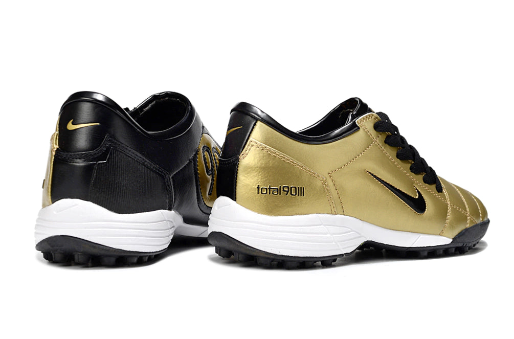 Chuteira Nike Total 90 Society - Dourado/Preto