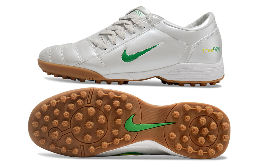 Chuteira Nike Total 90 Society - Branco/Verde