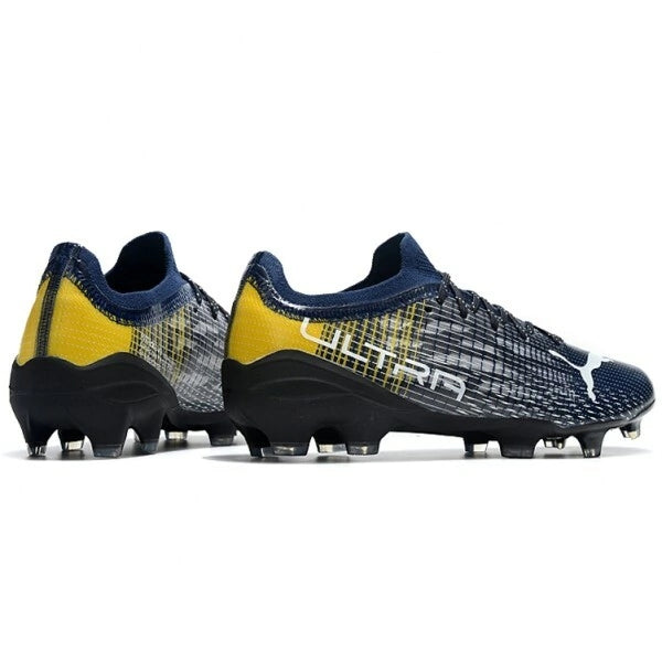Chuteira Puma Ultra 1.3 Campo FG - Preto/Amarelo