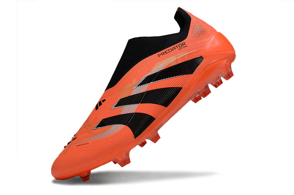 Chuteira Adidas Predator Elite 25 Laceless Campo - Laranja