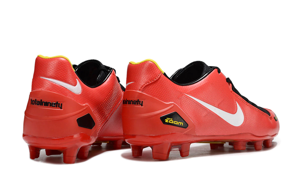 Chuteira Nike Total 90 Laser Campo - Vermelho