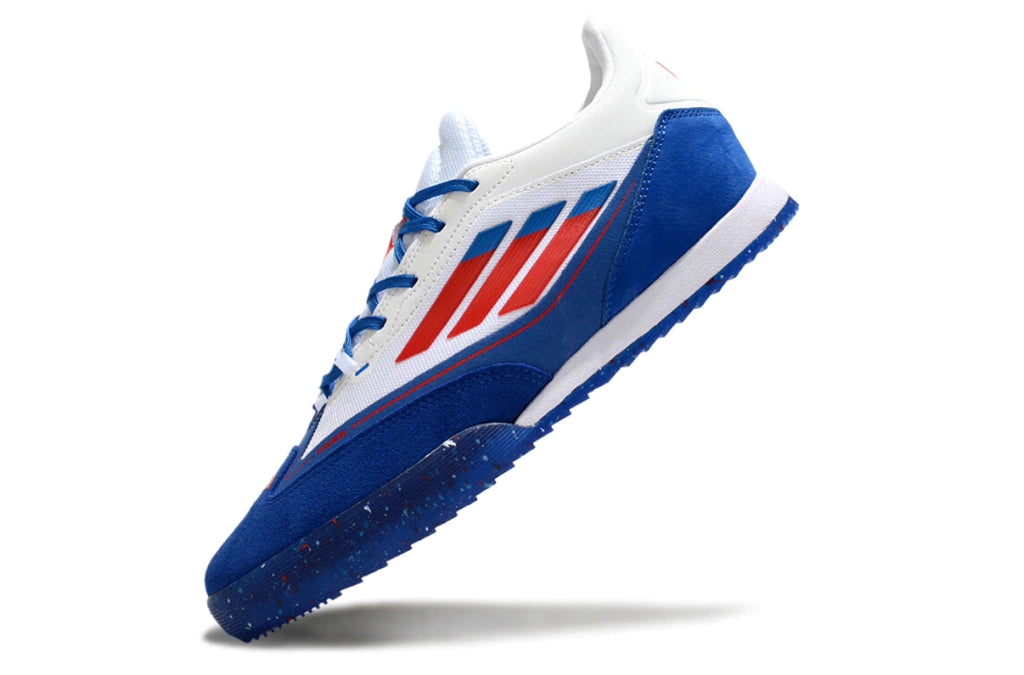 Chuteira Adidas X F50 Futsal - Azul/Branco/Laranja