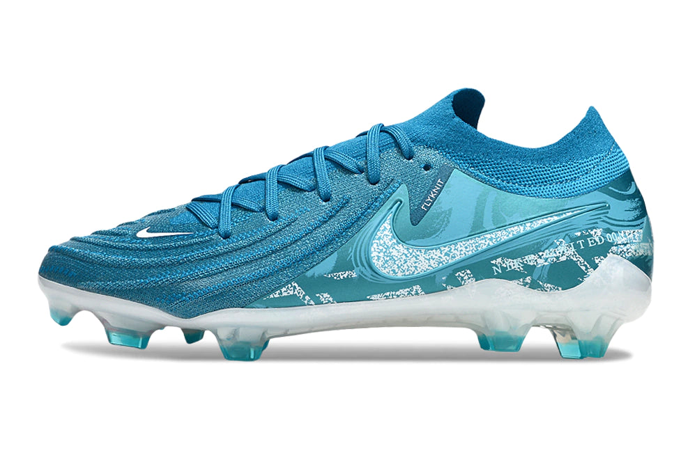 Chuteira Nike Phantom GX2 Elite Campo FG - Azul/Branco