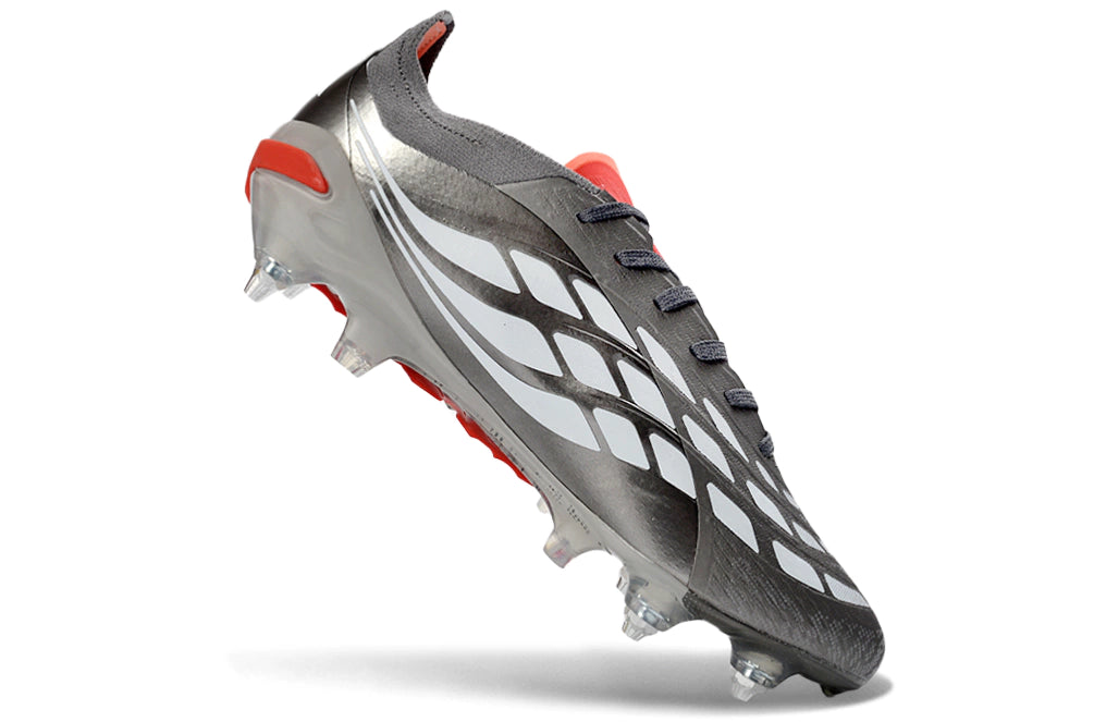 Chuteira Adidas Predator Elite 26 SG - Cinza