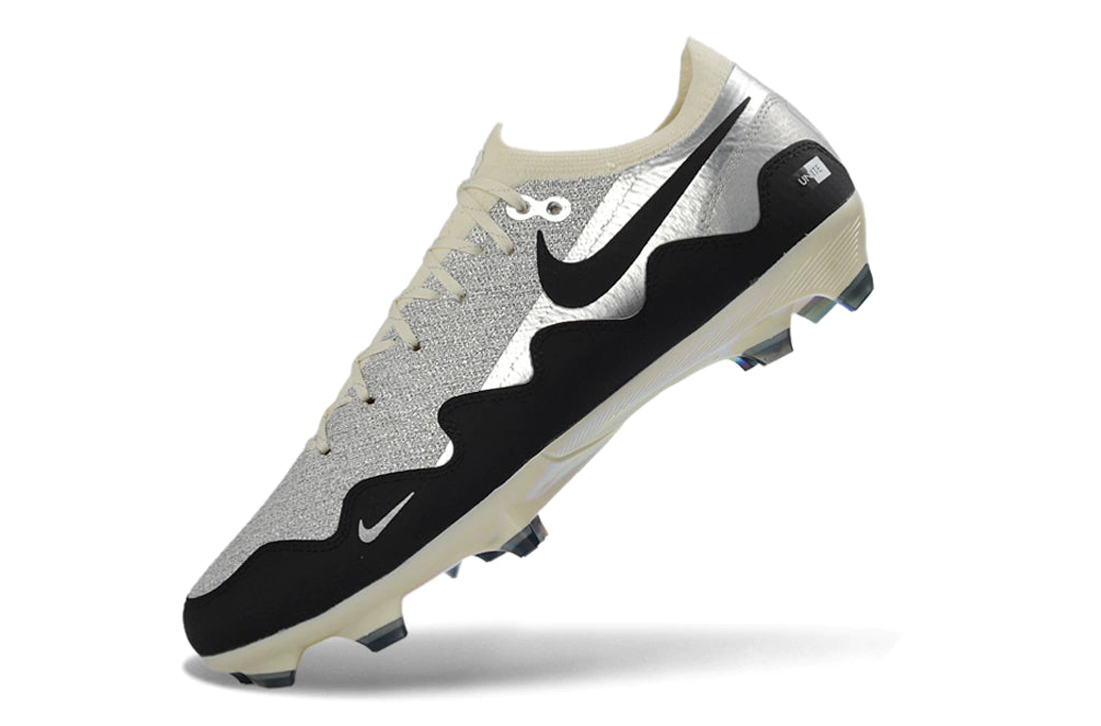 Chuteira Nike Air Zoom Mercurial Vapor 16 Elite FG - Preto/Prata