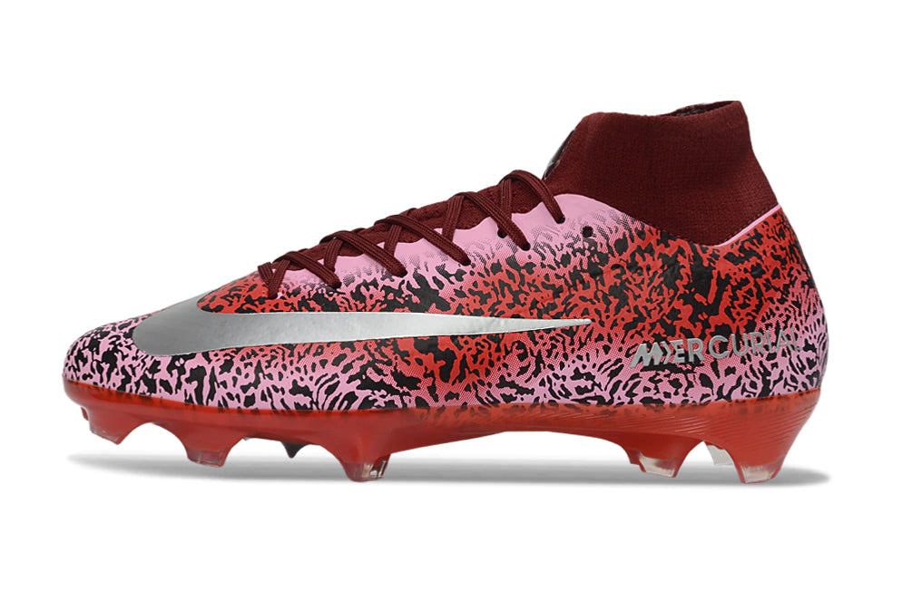 Chuteira Nike Air Zoom Mercurial Superfly 10 Elite Campo - Vermelho