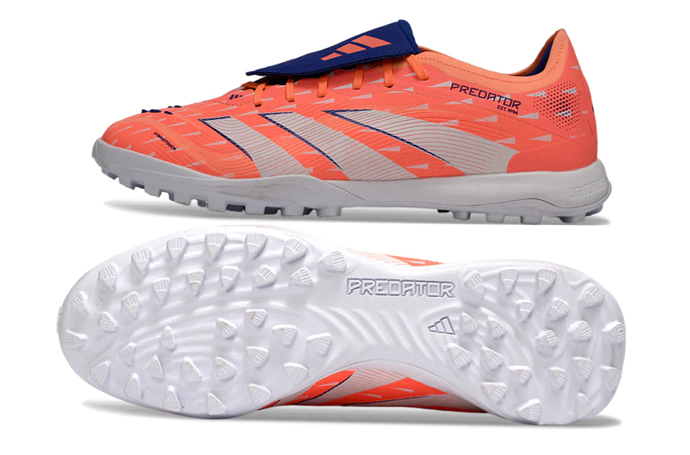 Chuteira Adidas Predator Tongue Elite 25 Society - Laranja