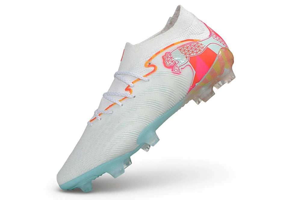 Chuteira Puma Future 8 Ultimate Low Campo FG - Branco