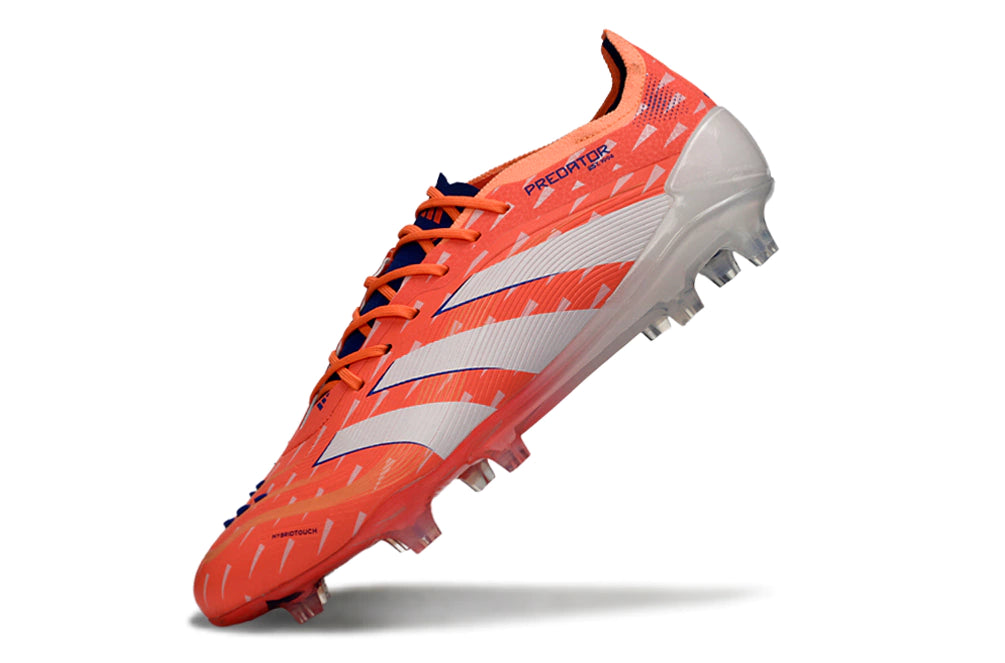 Chuteira Adidas Predator Elite 25 Campo FG "Coral Blaze"
