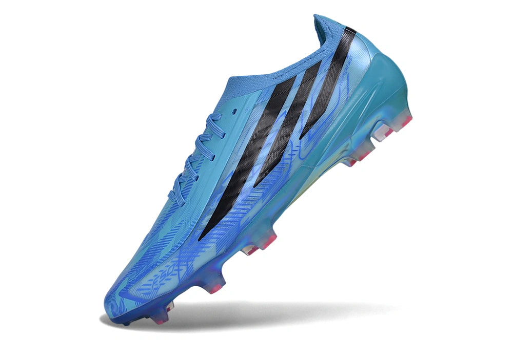 Chuteira Adidas F50 Hyperfast Eltie FG - Azul