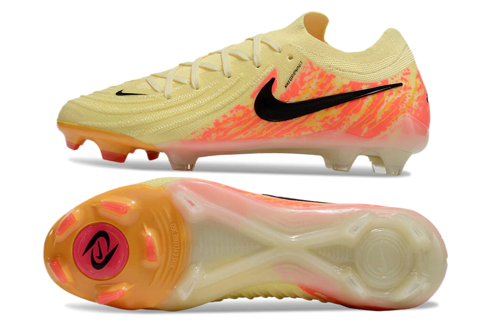 Chuteira Nike Phantom GX2 Elite Campo FG - Amarelo/Laranja/Preto