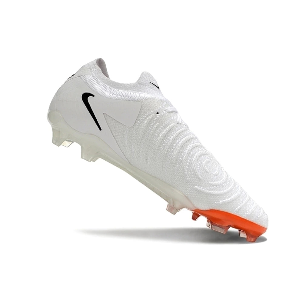 Chuteira Nike Phantom GX2 Elite Campo FG - Branco/Laranja