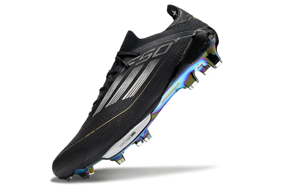 Chuteira Adidas F50.1 Elite Campo - Preto/Cinza