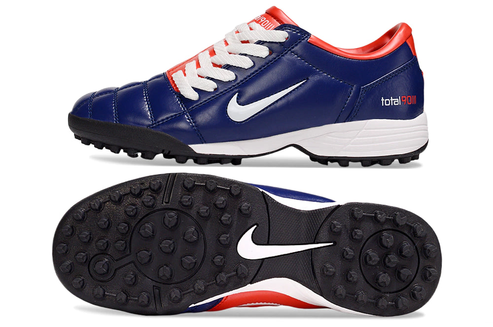 Chuteira Nike Total 90 Society - Vermelho/Azul