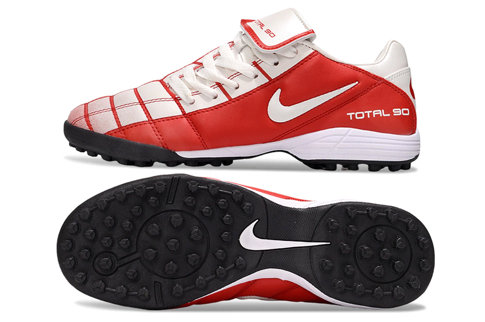 Chuteira Nike Total 90 Society - Vermelho/Branco